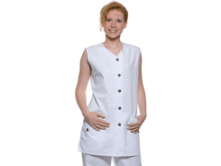 Blouse imprimée sans manches femme