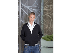 Blouson zippé capuche