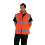 Bodywarmer hi-vis softshell Orangeorange fluo