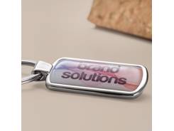 BOHR. Porte-clés en métal