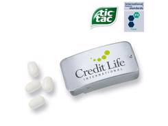 Boîte couvercle coulissante tic tac