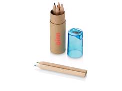 Boite crayon de couleur publicitaire