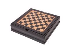 Boite de jeux en bois société