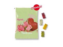 Bonbons gélifiés publicitaires forme standard