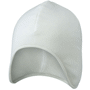 Bonnet micropolaire avec protège oreille Au choixblanc cassé