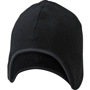 Bonnet micropolaire avec protège oreille Noirnoir