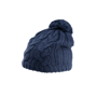 Bonnet motifs torsadés Au choixNavy