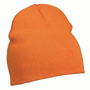 Bonnet personnaliser tricot sans revers Orangeorange