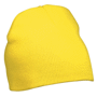 Bonnet personnaliser tricot sans revers Jaunejaune