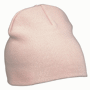 Bonnet personnaliser tricot sans revers Au choixrose clair