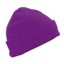 Bonnet publicitaire polaire à revers Violetviolet