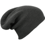 Bonnet publicitaire tricot Grisgris foncé melangé