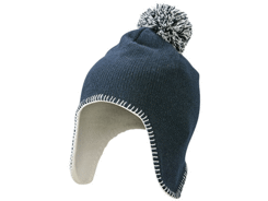 Bonnet publicitaire tricot à pompom