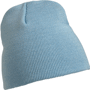 Bonnet publicitaire tricot sans revers Bleubleu clair