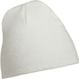 Bonnet publicitaire tricot sans revers Au choixblanc cassé