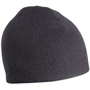 Bonnet publicitaire tricot sans revers Noirnoir