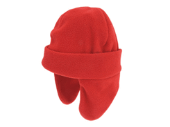 Bonnet rouge en polaire