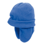 Bonnet rouge en polaire Bleubleu