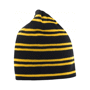 Bonnet « team » réversible Au choixBlack / Gold