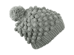 Bonnet tricot à pompom