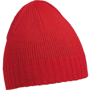 Bonnet tricot avec rebord Rougerouge