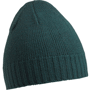 Bonnet tricot avec rebord Vertvert foncé
