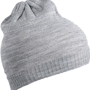 Bonnet tricot chiné Au choixgris clair mélangé