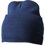 Bonnet tricot sans revers Au choixbleu marine