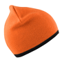 Bonnet tricoté Au choixorange/noir