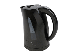 Bouilloire sans fil noire 1,7L Domoclip