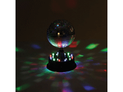 Boule à facettes disco rotative