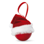Boule de Noël avec bonnet de P Rougerouge