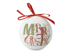 Boule de Noël nacrée