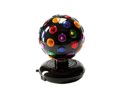 Boule disco rotative clip sonic technology