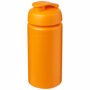 Bouteille sport 500ml couvercle clapet Orange