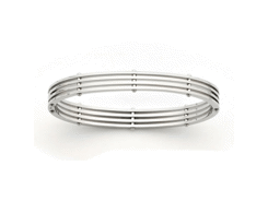 Bracelet acier disques