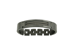 Bracelet homme guy laroche cable cordon caoutchouc