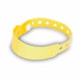 Bracelet orange en pvc JauneJaune