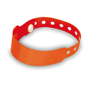 Bracelet orange en pvc Rougerouge