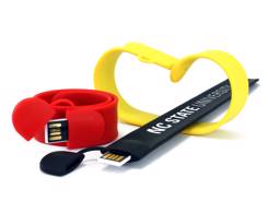 Bracelet silicone USB
