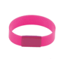 Bracelet silicone Vert en Silicone/Métal Au choixfuchsia