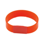 Bracelet silicone Vert en Silicone/Métal Rougerouge