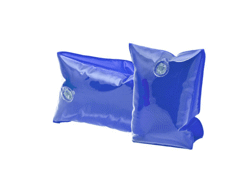 Brassard gonflable rouge en PVC