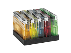 Briquet electronique rechargeable assortiment de 5