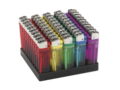 Briquet jetable 6 couleurs