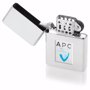 Briquet tempête personnalisé Au choixSilver