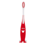 Brosse à dents Rouge avec ventouse Rougerouge