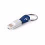 Câble USB avec connecteur 2 en 1 BleuBleu royal