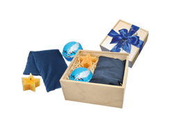 Cadeau Relaxation, coussin avec des grains, boule 