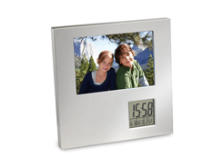 Cadre photo avec horloge reflects accrington